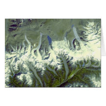 NASA Bhutan Himalayas Card