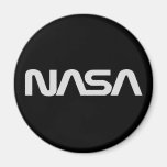 NASA Grey Worm Logo Fridge Magnet