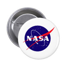 NASA Meatball Logo Pins