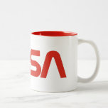 NASA Worm Logo Coffee Mugs