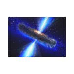 NASAs Black Hole Gallery Wrap Canvas