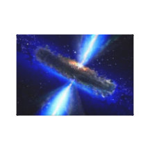 NASAs Black Hole Gallery Wrap Canvas