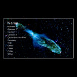 NASAs Bubbly little star business cards