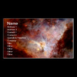 NASAs Carina Nebula business cards