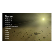 NASAs Evolving Planetary Systems Business Card Template