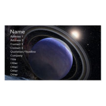 NASAs Exoplanet Business Card Template