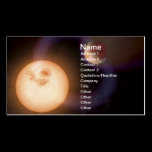 NASAs extrasolar planet Sweeps business cards