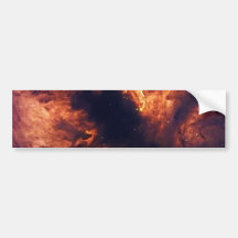 NASAs Flame nebula Bumper Stickers