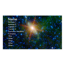 NASAs Pia13942 Galaxy Business Card Templates