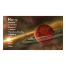 NASAs Planets and dwarf planets Business Card