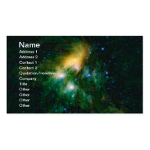NASAs Pleiades Business Card Templates