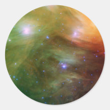NASAs Pleiadesn infrared light Stickers