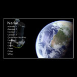 NASAs Spitzer Departing the Earth business cards