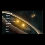 NASAs Stellar familes business cards