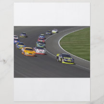 Nascar Race Custom Flyer