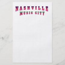 Nashville Music City 2 Personalized Flyer