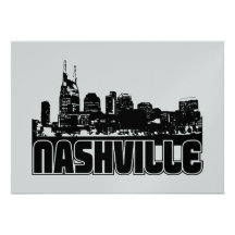 Nashville Skyline Personalized Invites