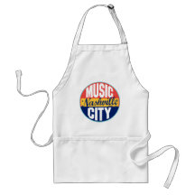 Nashville Vintage Label Apron