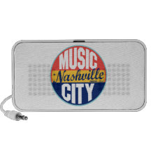 Nashville Vintage Label iPhone Speaker