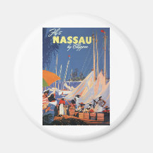 Nassau Bahamas Fridge Magnets