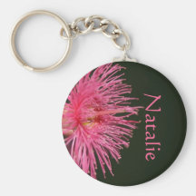 Natalie Australian Gum Nut Flower Name Gift Keychain