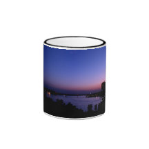 Natchez , Mississippi Skyline Mugs