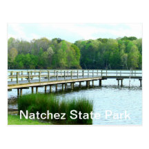 Natchez State Park - Fishing Pier Post Cards