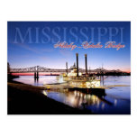 Natchez–Vidalia Bridge and Riverboat Casino Post Card