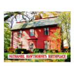 Nathaniel Hawthorne's Birthplace, Salem, MA Postcards