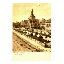 National Museum Munich Germany 1924 Vintage Postcard