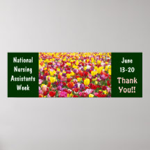 National Nursing Assistants Week poster Thank You