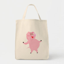 National Pig Day March 1st Canvas Bags