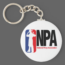 National Pimp Association keychains