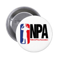 National Pimp Association buttons