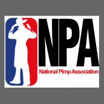 National Pimp Association postcards