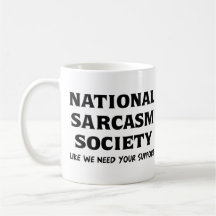 National Sarcasm Mugs
