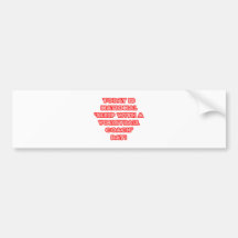 National 'Sleep With a Volleyball Coach' Day Bumper Sticker