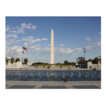 National World War II Memorial Post Card