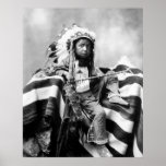 Native American Boy, 1899 Print
