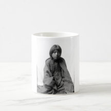 Native American Indian Vintage Portrait Coffee Mugs