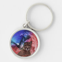 Native American Indian Warrior Keychain