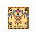 Native American Tomahawks Post Card