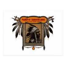 NATIVE AMERICANS For Over 10,000 Years Post Cards