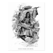 Native Americans Post Card