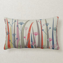 Native Plant Throw Pillow (oblong, 13" x 21")