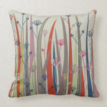 Native Plant Throw Pillow (square, 20”x20”)