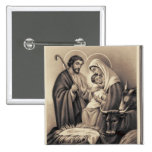 Nativity Pinback Button