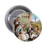Nativity Scene Pinback Buttons