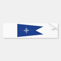 NATO Flag Bumper Stickers