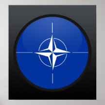 Nato quality Flag Circle Print